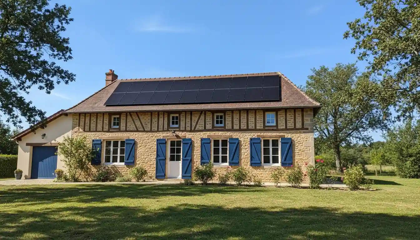 Installation de Panneaux Solaires à Doulezon, Guillonet
